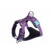 TLH5654 Truelove, postroj pre psa, celonastaviteľný na psa, nastaviteľný pre psov, reflexný na psov, s reflexnými prvkami, s rúčkou, s rukoväťou, fialový 1