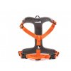 TLH6071 Truelove, postroj pre psa, celonastaviteľný na psa, nastaviteľný pre psov, reflexný na psov, s reflexnými prvkami, s rúčkou, s rukoväťou, oranžový, celoreflexný 5