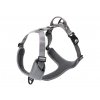 TLH6071 Truelove, postroj pre psa, celonastaviteľný na psa, nastaviteľný pre psov, reflexný na psov, s reflexnými prvkami, s rúčkou, s rukoväťou, šedý, celoreflexný 6