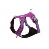 TLH6282 Truelove odľahčený celonastaviteľný postroj pre psa, ľahký pre psov, nastaviteľný na psa, reflexný na psov, s reflexnými prvkami, fialový 1