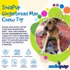3 Product Synopsis SodaPup Chew Toy SodaPup Nylon Gingerbread Man Brown