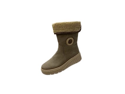 damska cizma rieker n2554 60 beige