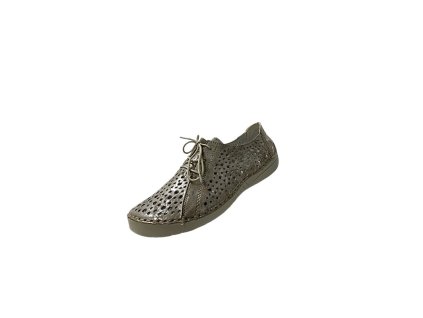 damske poltopanky rieker 52534 metallic