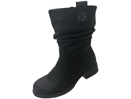 Dámske čižmy Rieker Z9583-00 - Black