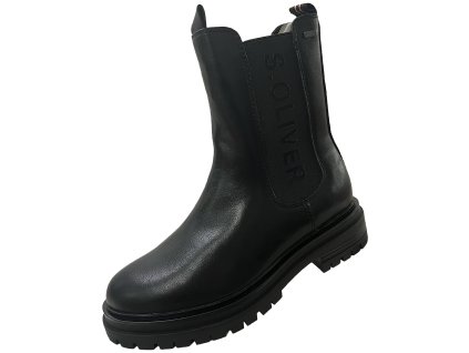 Dámske kotníčky s.Oliver M2540943 - Black