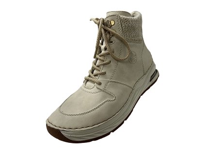 Dámske kotníčky Rieker 44555-60 - Beige