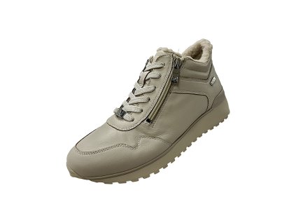 Dámske kotníčky Caprice M2620143 - Offwhite Nappa