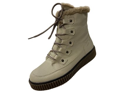 Dámske kotníčky Rieker Y4305-60 - Beige