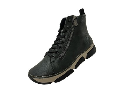 Dámske kotníčky Rieker 45920-54 - Green