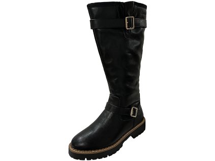 Dámske čižmy s.Oliver 26603-41 - Black Nappa