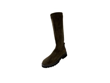 damske cizmy caprice 9 25607 29 khaki stretch (2)