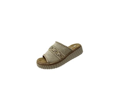 damske vsuvky rieker 69278 60 beige