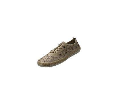 damske perforovane poltopanky klop 014 624 beige (5)