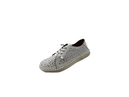 damske perforovane topanky klop 999 1101 white (4)