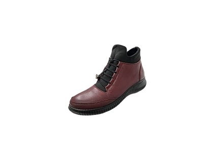 damska kotnicka klop 202 2610 bordo