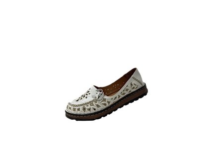 damske poltopanky klop p 0459 white