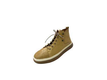 damska kozena obuv klop 301 1203 104 yellow