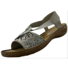DÁMSKE SANDÁLE RIEKER 60880 - METALLIC