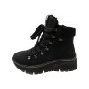 Dámske kotníčky Rieker 48034-00- Black