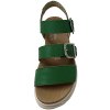 Dámske sandále REMONTE D0L50 GREEN