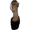 DÁMSKE SANDÁLE RIZZOLI 8455980 CAMOSCIO NERO