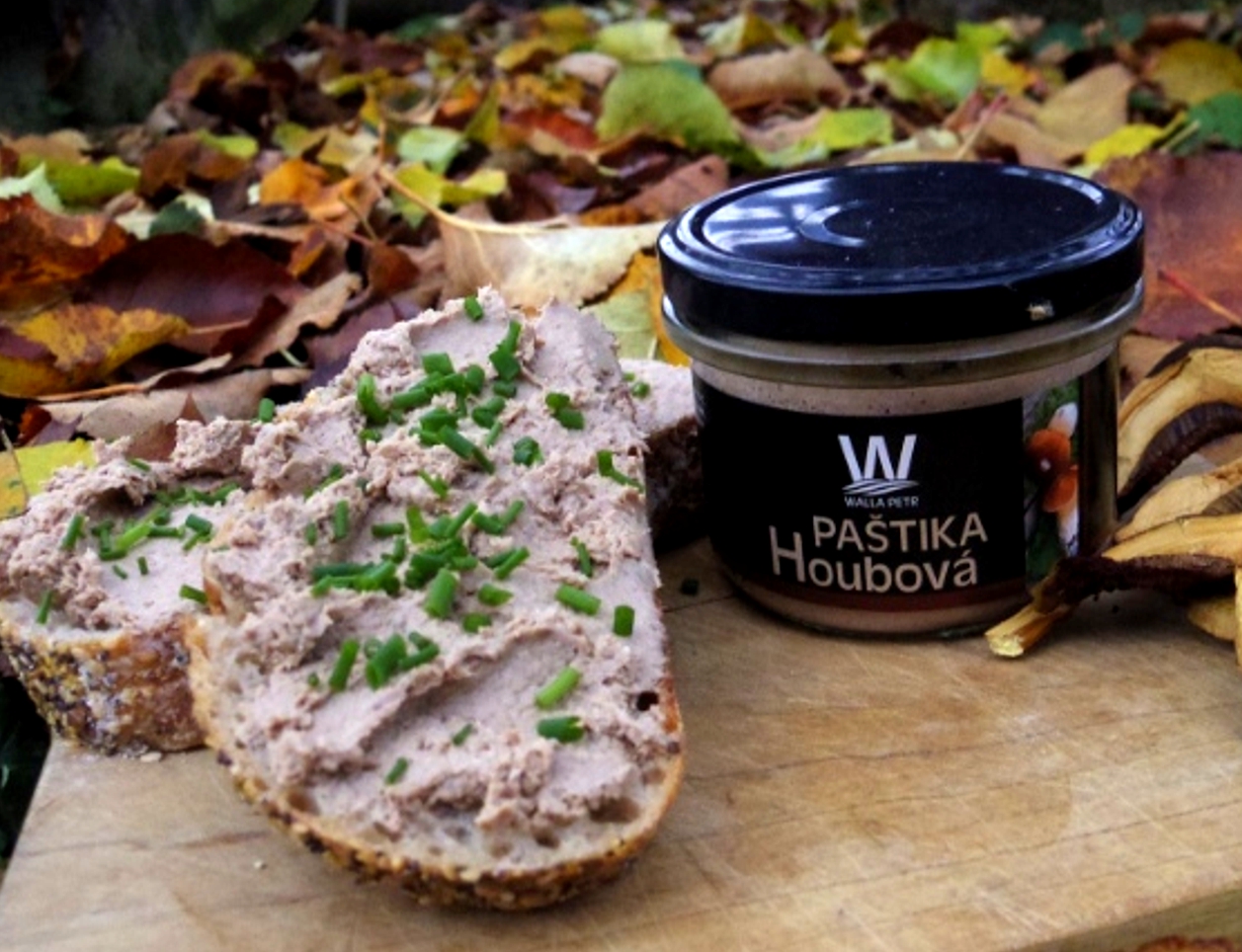 Houbová paštika Walla