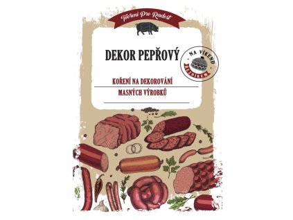 dekor pepřový