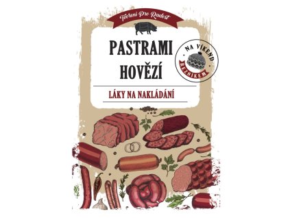 pastrami hovězí