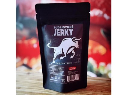 Budějovické jerky kampotský pepř řeznictví Dědouch