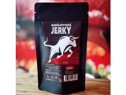 Budějovické jerky chilly řeznictví Dědouch