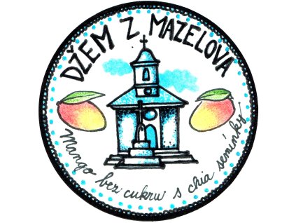 Mango bez cukru s chia semínky