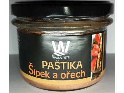 Paštika šípek a ořech Walla