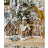 dekorace vanocni pernikovy domek s led svetylky gingerbread 121021cm 3aa (5)