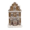 dekorace vanocni pernikovy domek s led svetylky gingerbread 121021cm 3aa