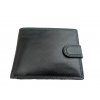 Kožená černá pánská peněženka z jemné kůže Walletka