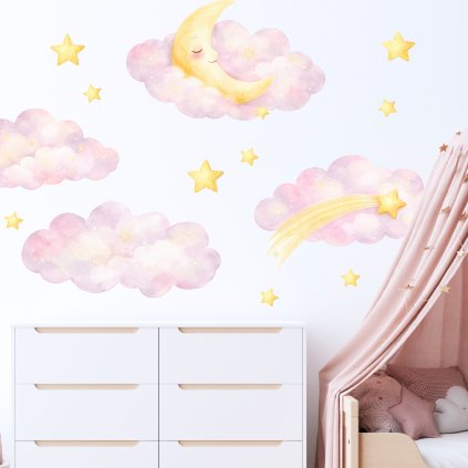 samolepky ruzove mracky1