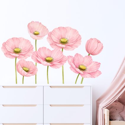 samolepky ruzove maky2