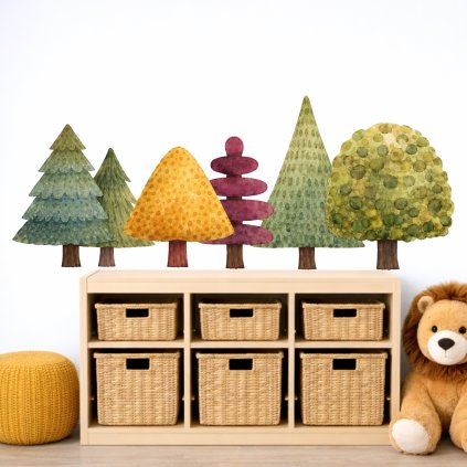 samolepky barevny les2