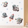 samolepky zviratka kosmonauti varianty3