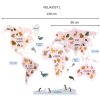samolepky mapa sveta ruzova1