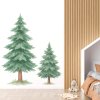 Smrky - přelepitelné samolepky na zeď