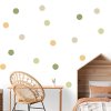 Safari puntíky - přelepitelné samolepky na zeď