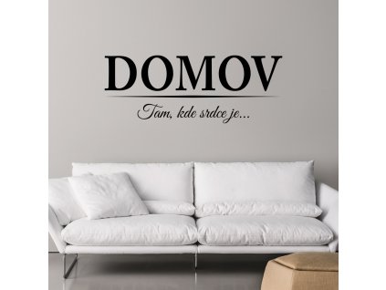 Samolepky na zeď - Domov