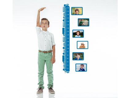 Samolepky na zeď - Metr auta s rámečky