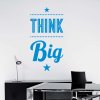 Samolepky na zeď - Think Big