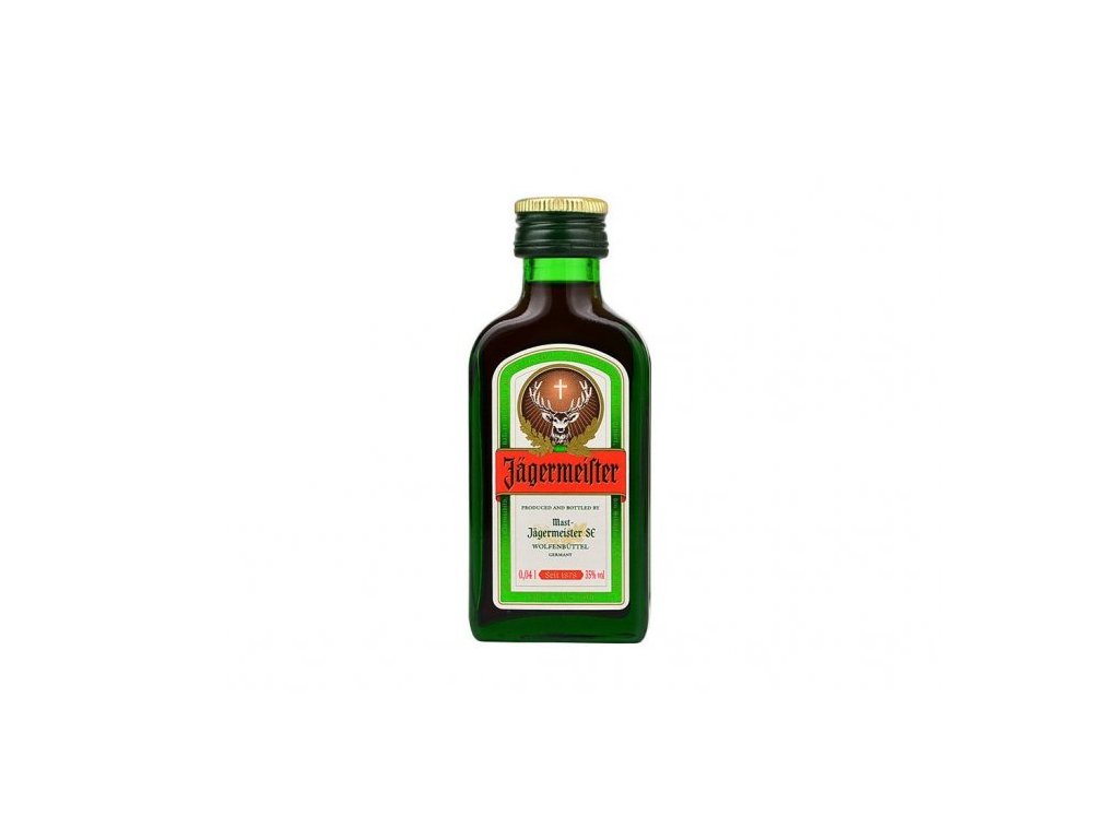Jägermeister Mini 35% 0,04l (čistá flaša)