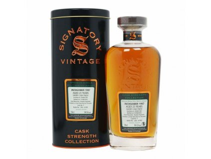Signatory Vintage Inchgower Old Cask Strength 1997 59,5 % 0,7 l (tuba),