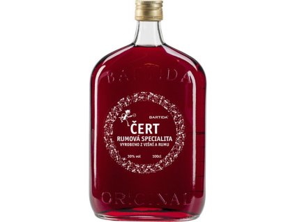 Bartida Čert Original 30%, 1l (čistá fľaša)