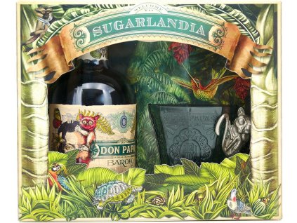 Rum DON PAPA barTAR40% 0,7l + pohar