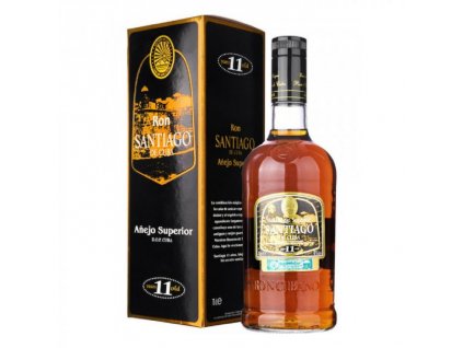 Rum Santiago de Cuba Anejo Superior 11YO 40%, 0,7l